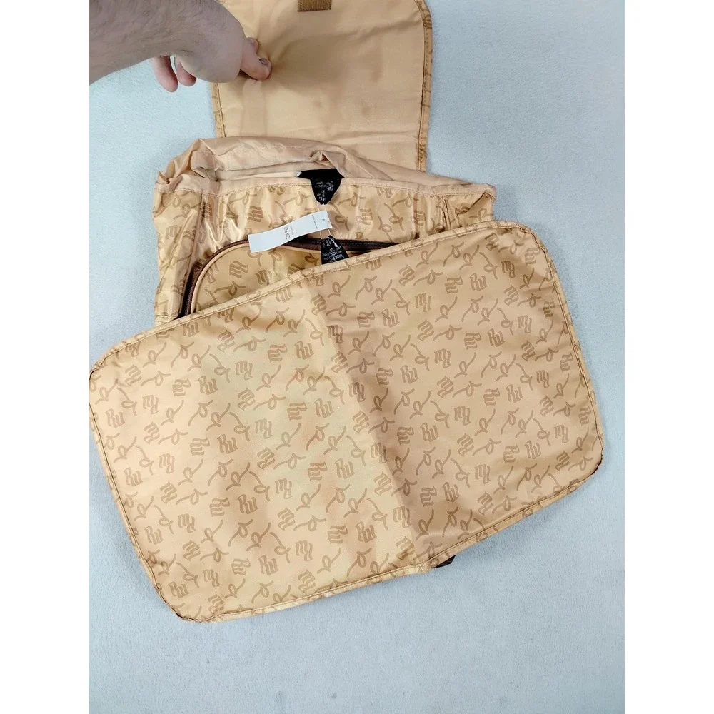 Rocawear Beige 16in Backpack Soft Case‎ Adjustable Straps Unisex Daypack Bag